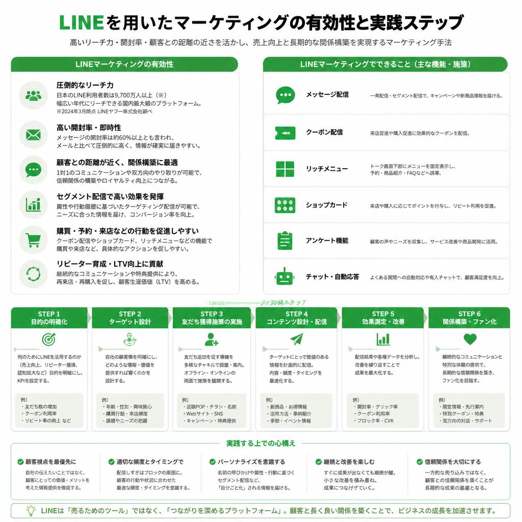 LINEマーケティングの効果的な活用法