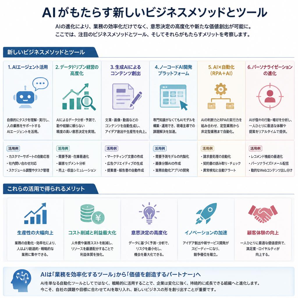 AIを活用したビジネスメソッド