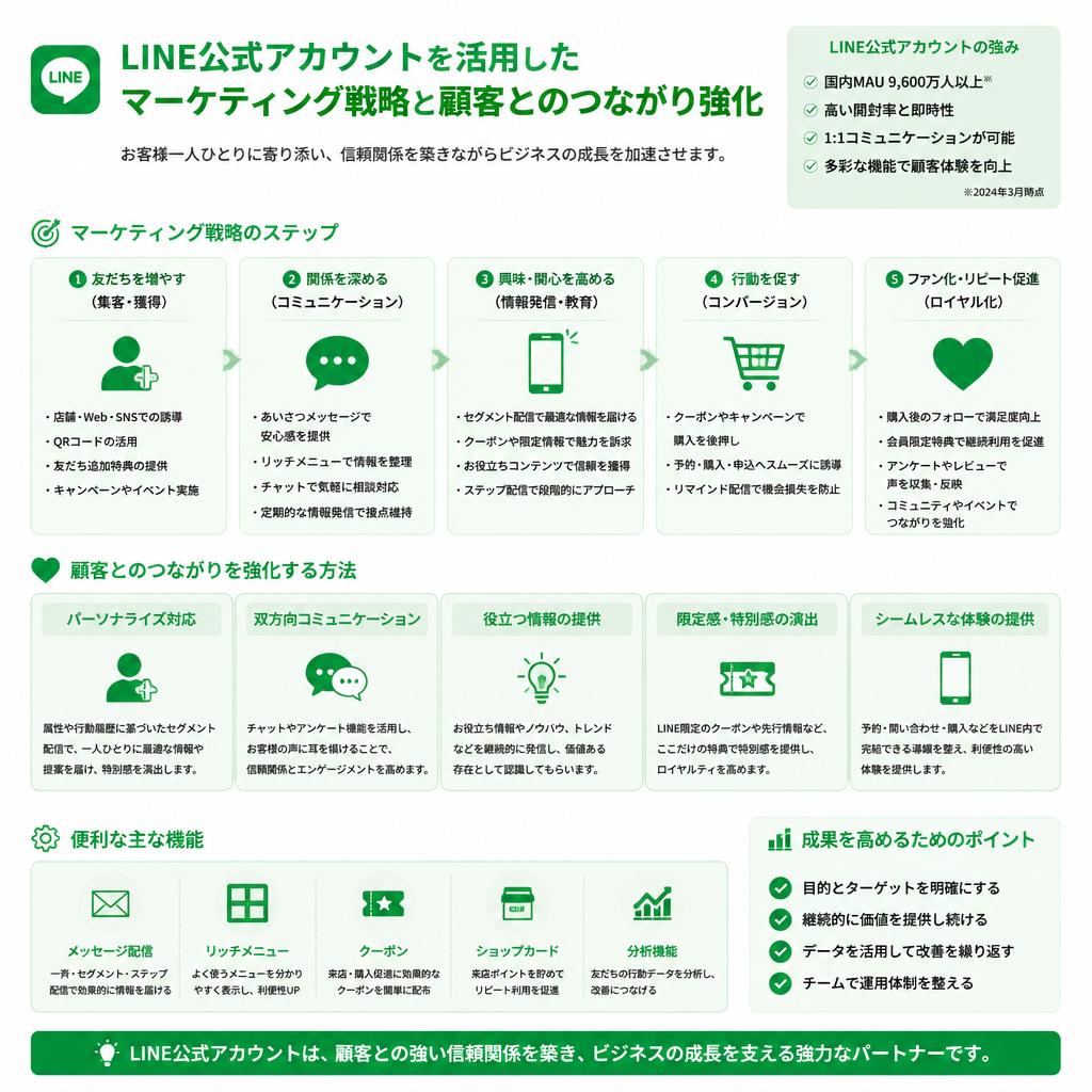 LINE公式アカウントの魅力