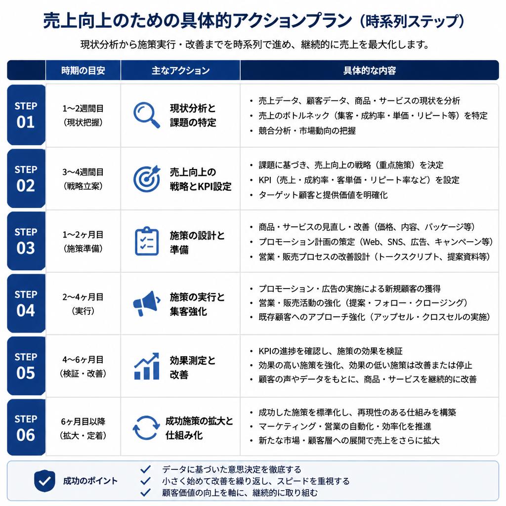 5. 具体的なアクションプラン