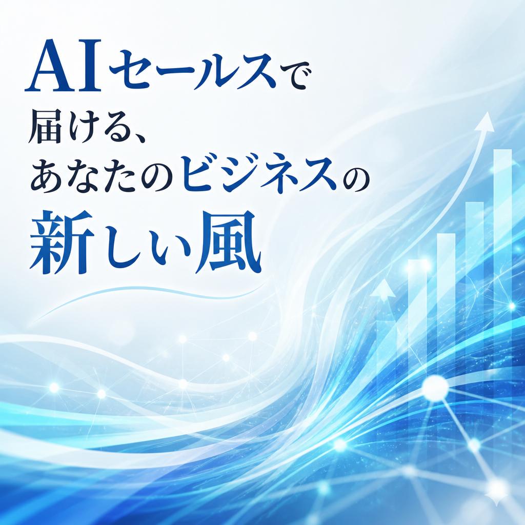 AIセールスで届ける、あなたのビジネスの新しい風