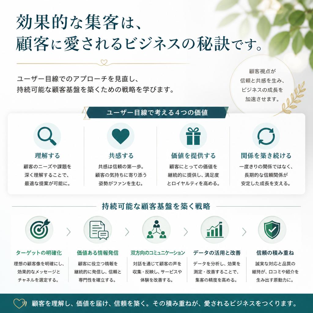 5. ユーザー目線の集客戦略