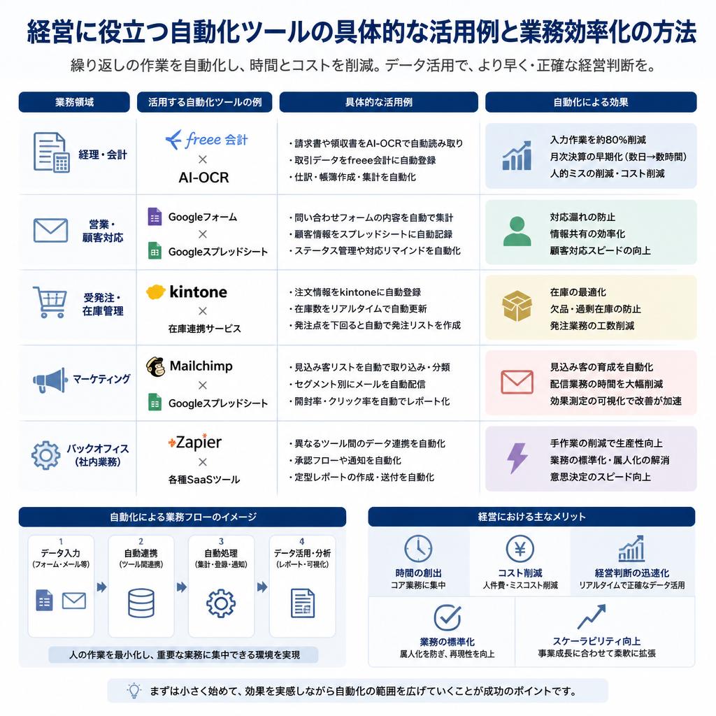 自動化ツールの活用法