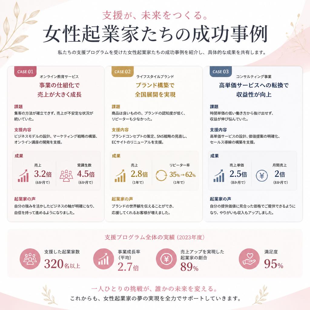 成功事例:自動化で理想を実現した女性起業家の声